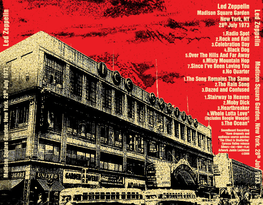 led zeppelin madison square gardens