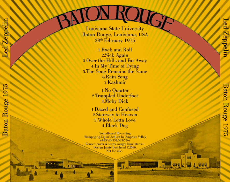 Led Zeppelin Baton Rouge