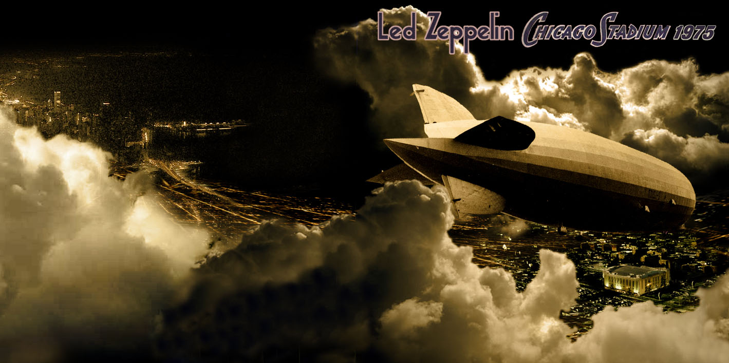 led zeppelin chicago 75
