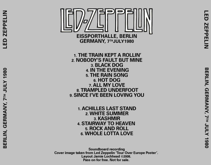 led zeppelin berlin 1980