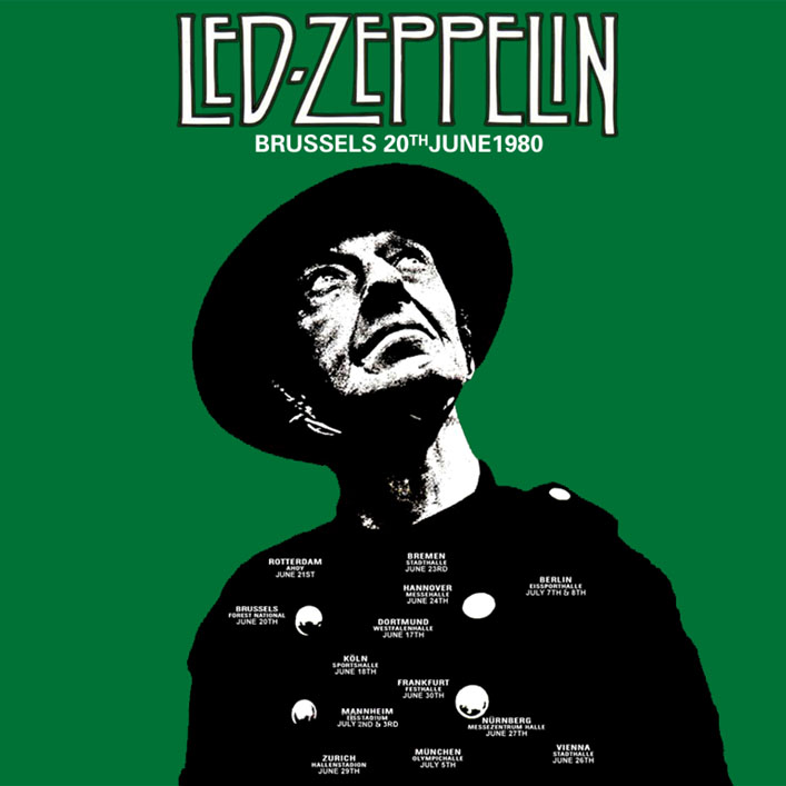 led zeppelin brussels 1980