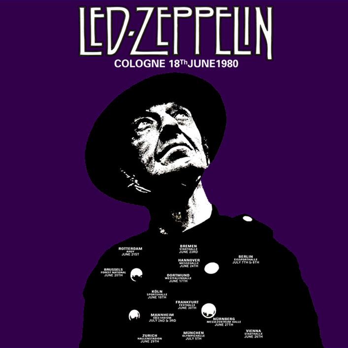 led zeppelin cologne 1980