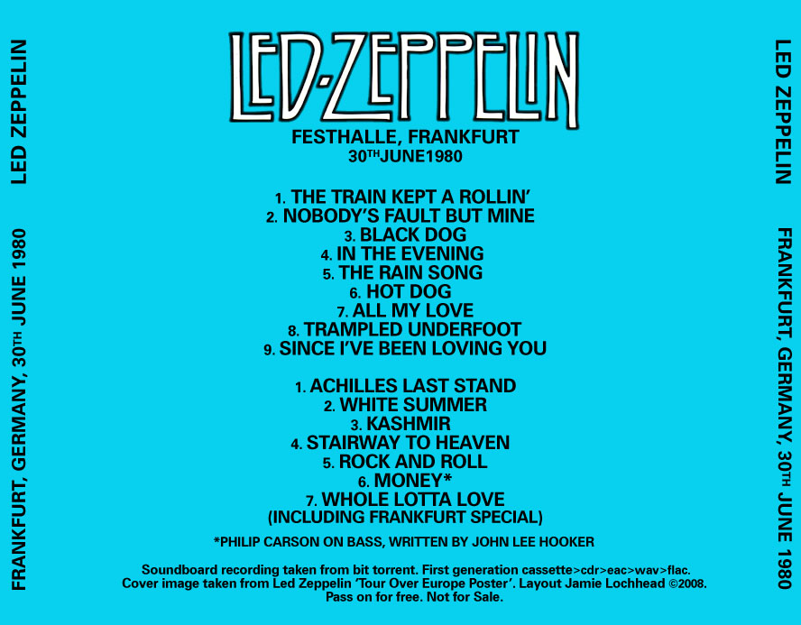 led zeppelin frankfurt 1980
