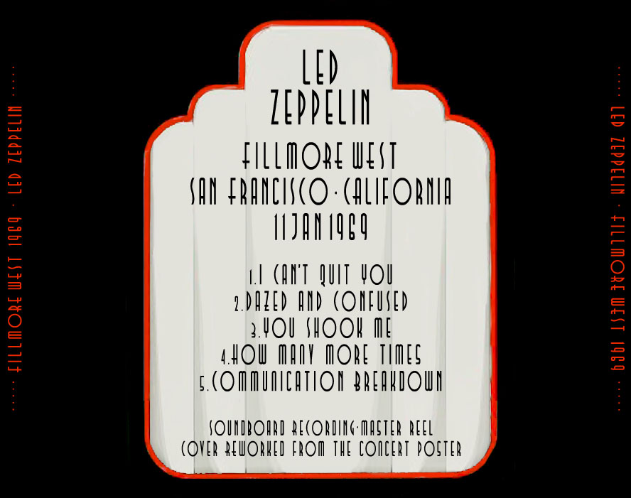 led zeppelin fillmore
