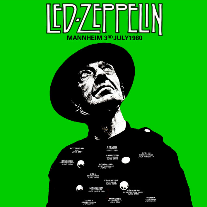led zeppelin mannheim 1980
