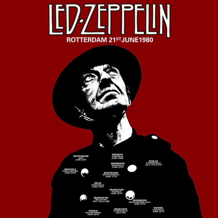 led zeppelin rotterdam 1980