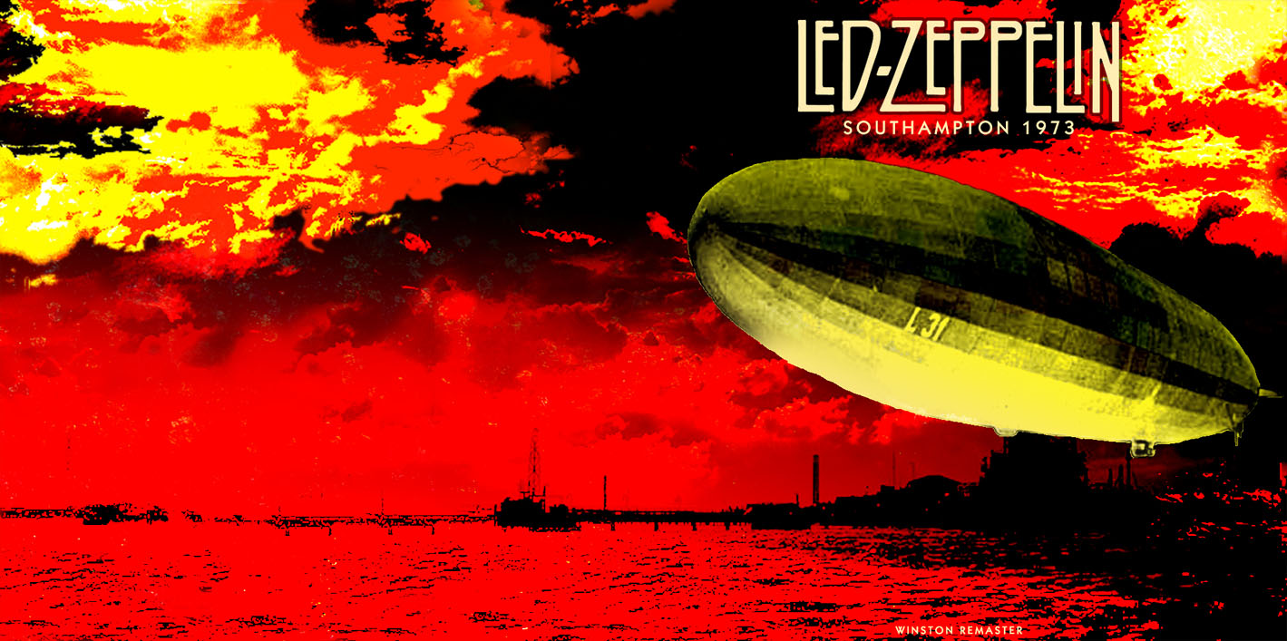 led zeppelin southampton 73