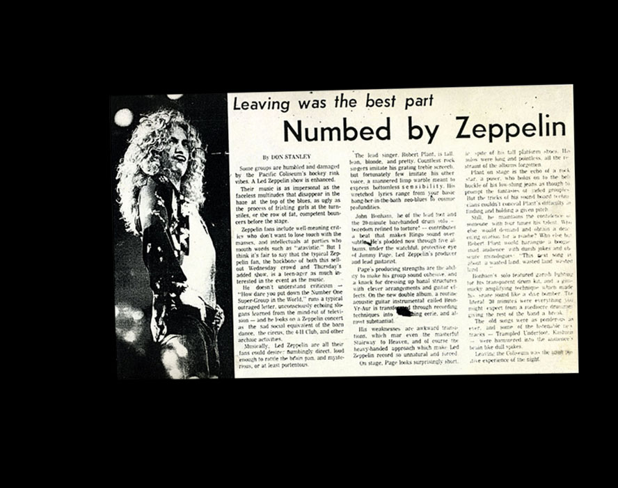 led zeppelin vancouver 75