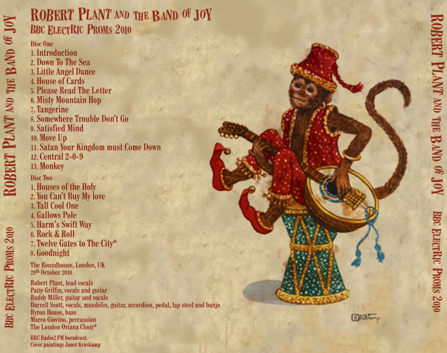 robert plant elctric proms