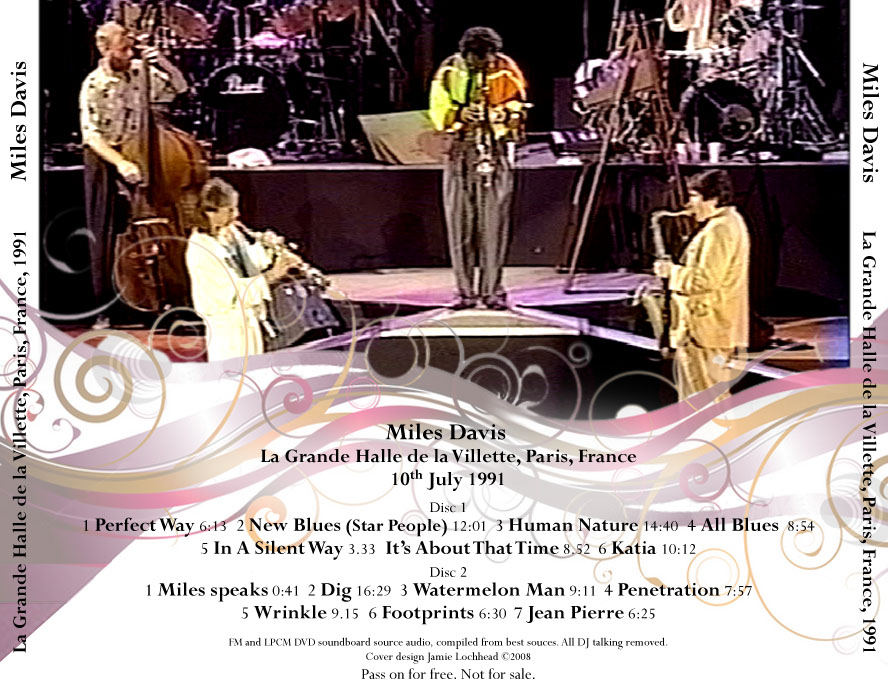 miles davis paris 91