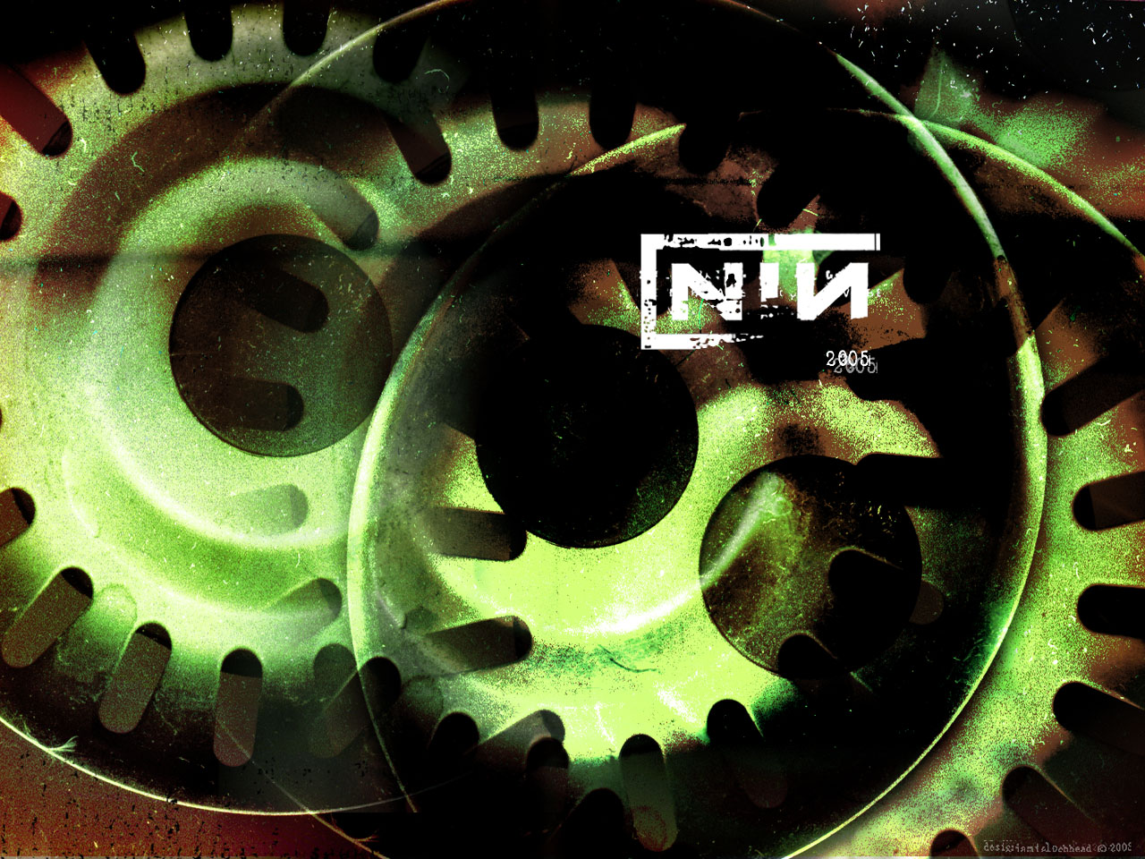 nine inch nails 2005 desktop background