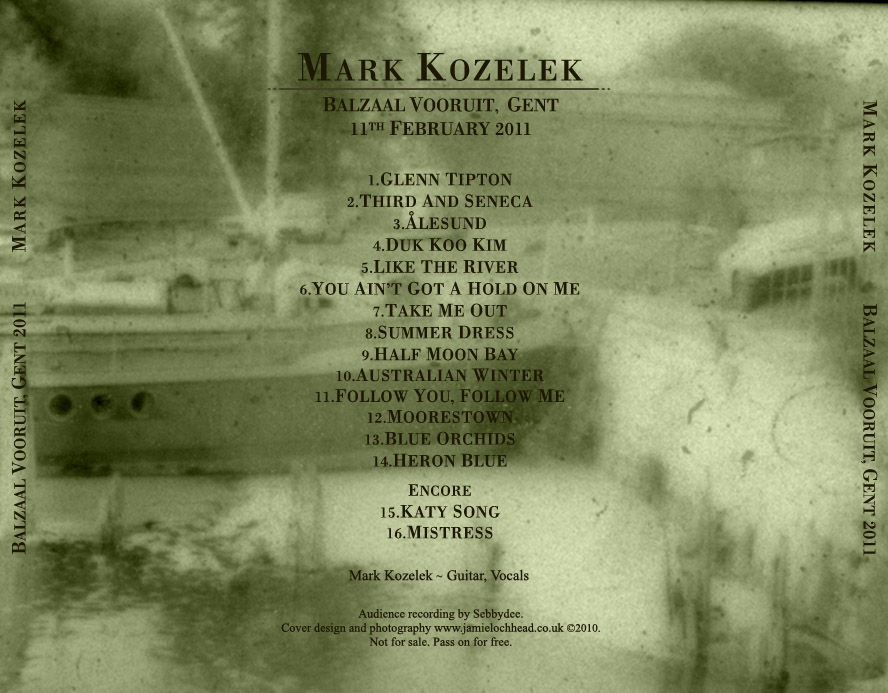 mark kozelek gent 2011