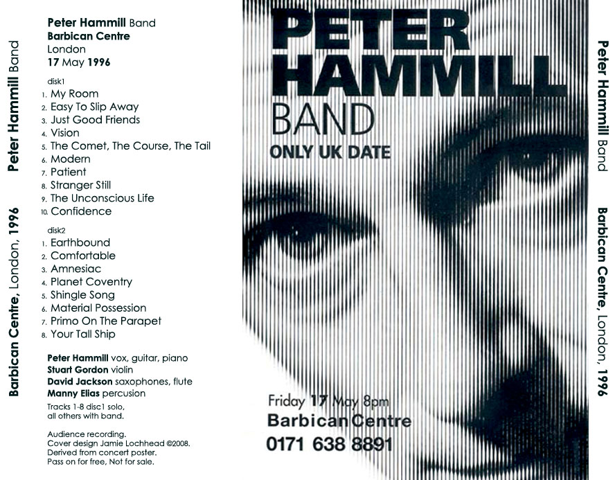 peter hammill barbican