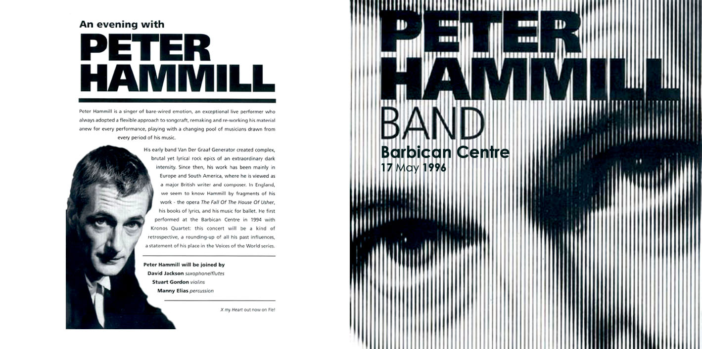peter hammill barbican