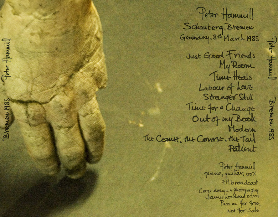 peter hammill bremen 1985